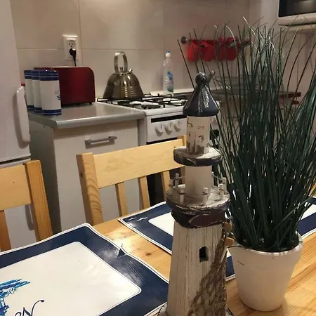 Papaj Rum i privatbostad Miedzyzdroje